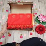 Mustard Yellow Red Sare