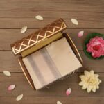 Beige Pure Silk Saree